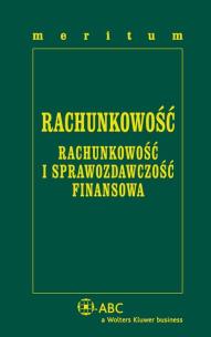 Okładka książki Meritum Rachunkowość