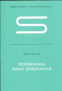 Okładka książki Metodologia badań społecznych /w.2-2d./