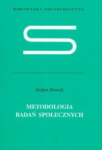 Okładka książki Metodologia badań społecznych