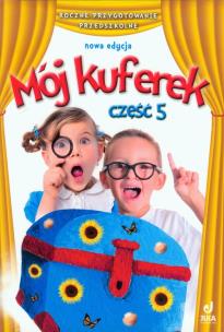 Okładka książki Mój kuferek Karty pracy część 5 Roczne przygotowanie przedszkolne