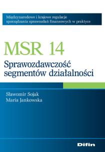 Okładka książki MSR 14 Sprawozdawczość segmentów działalności