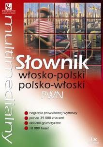 Opakowanie Multimedialny słownik włosko-polski polsko-włoski PWN