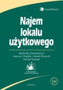 Okładka książki Najem lokalu użytkowego
