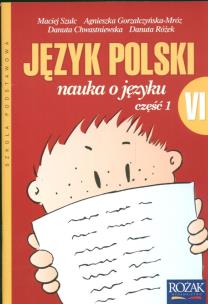 Okładka książki Nauka o języku 6 Język polski Podręcznik Część 1