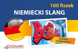 Okładka książki Niemiecki 100 Fiszek Slang