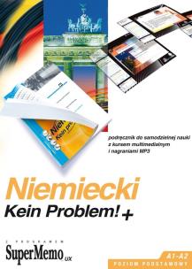 Okładka książki Niemiecki Kein Problem + Poziom podstawowy CD