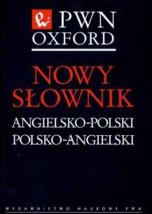Opakowanie Nowy słownik angielsko polski polsko angielski PWN Oxford