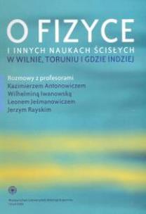 Opakowanie O fizyce i innych naukach ścisłych w Wilnie, Toruniu i gdzie indziej