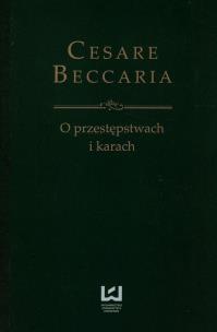 Okładka książki O przestępstwach i karach