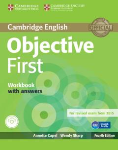 Okładka książki Objective First Workbook with Answers + CD