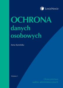 Okładka książki Ochrona danych osobowych