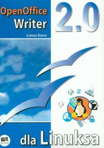 Okładka książki OpenOffice 2.0 Writer dla systemu Linuksa