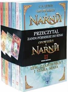 Opowieści z Narnii tom 1-7 - C.S. Lewis w.2012. Autor: Lewis Clive Staples. Multiszop.pl Okładka książki Opowieści z Narnii tom 1-7 - C.S. Lewis w.2012