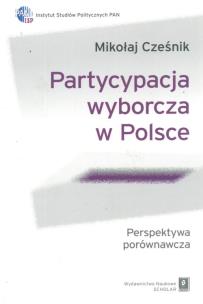 Okładka książki Partycypacja wyborcza w Polsce