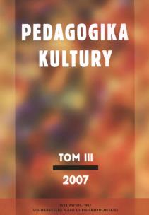 Opakowanie Pedagogika kultury Tom III 2007