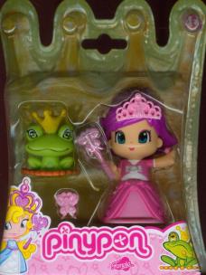 Opakowanie Pinypon księżniczka różowa sukienka