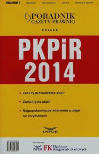 Opakowanie PKPiR 2014 + CD