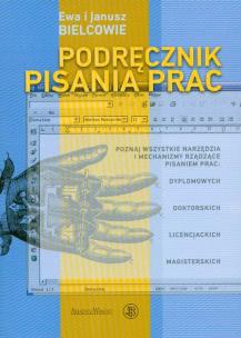 Okładka książki Podręcznik pisania prac albo technika pisania po polsku