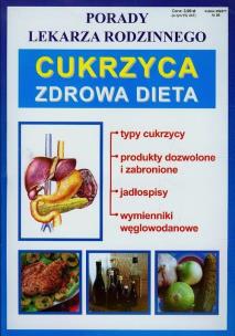 Okładka książki Porady lek. rodzinnego. Cukrzyca dieta