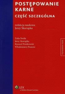 Okładka książki Postępowanie karne Część szczególna