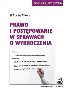 Okładka książki Postępowanie w sprawach o wykroczenia