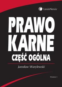 Okładka książki Prawo karne Część ogólna