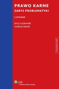 Okładka książki Prawo karne Zarys problematyki