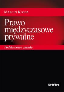 Okładka książki Prawo międzyczasowe prywatne
