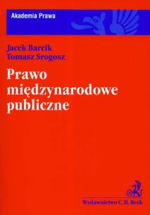 Okładka książki Prawo międzynarodowe publiczne Akademia Prawa
