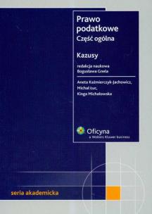 Opakowanie Prawo podatkowe Część ogólna Kazusy