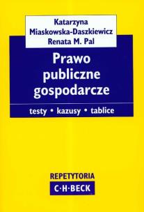 Okładka książki Prawo publiczne gospodarcze