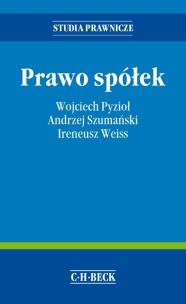Okładka książki Prawo spółek