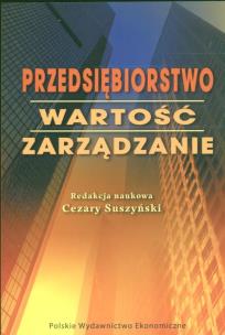 Okładka książki Przedsiębiorstwo Wartość Zarządzanie