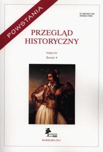 Opakowanie Przegląd Historyczny Tom CIV Zeszyt 4