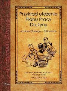 Okładka książki Przykład ułożenia Planu Pracy Drużyny