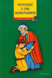 Okładka książki Przypowieść o synu marnotrawnym Kolorowanka