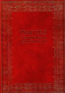 Okładka książki Psałterz z komentarzami Jana Pawła II