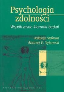 Opakowanie Psychologia zdolności Współczesne kierunki badań