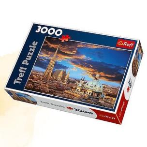Okładka książki Puzzle 3000 Wieczór w Wiedniu TREFL