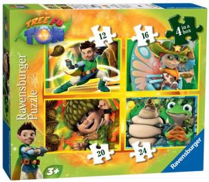 Opakowanie Puzzle Tree Fu Tom 4 w 1