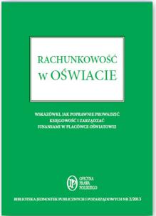 Okładka książki Rachunkowość w oświacie