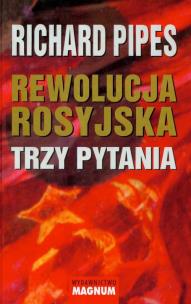Okładka książki Rewolucja rosyjska Trzy pytania