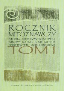 Opakowanie Rocznik mitoznawczy t.1