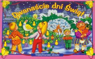 Okładka książki Rozkładanka - Dwanaście dni Świąt