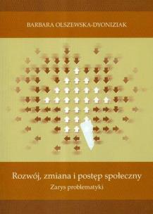 Okładka książki Rozwój zmiana i postęp społeczny zarys problematyki