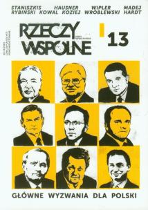 Opakowanie Rzeczy Wspólne nr 13 3/2013 Główne wyzwania dla Polski