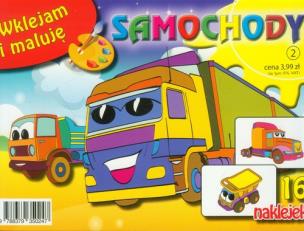 Opakowanie Samochody 2 Kolorowanka