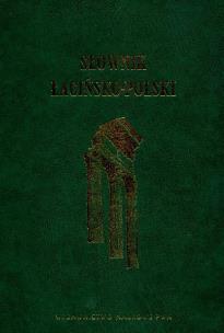 Opakowanie Słownik łacińsko-polski t.1