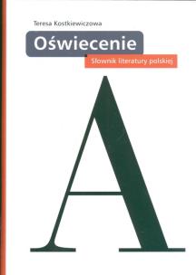 Okładka książki Słownik literatury polskiej Oświecenie