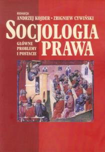 Okładka książki Socjologia prawa